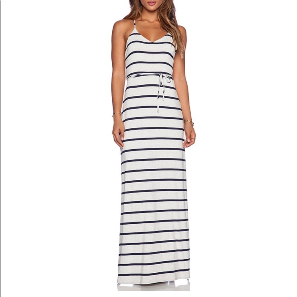 Chaser Striped Maxi Dress